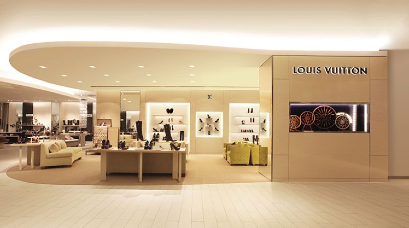 Louis Vuitton Shoe Salon in Saks Fifth Avenue by in New York , NY