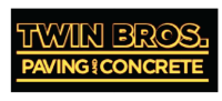 Logo of Twin Bros. Paving and Concrete