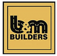 Logo of B & M Builders, Inc.