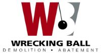 Logo of Wrecking Ball Demolition