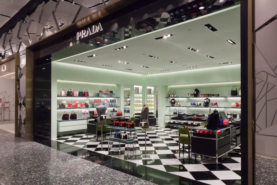 Prada boston discount saks