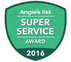 Angie's List Super Service Award 2016
