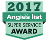 Angie's List Super Service Award 2017