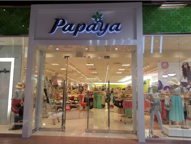 Nujak Construction Papaya Clothing Store 