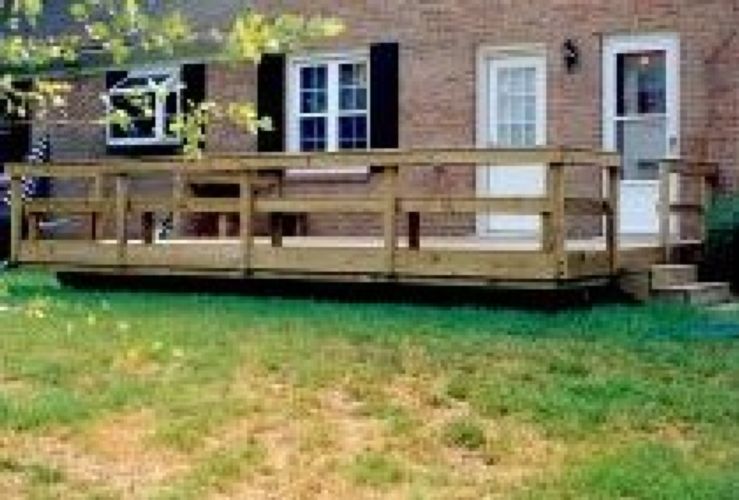 Gold's Deck Before and After by Witt General Contractors in Bethesda