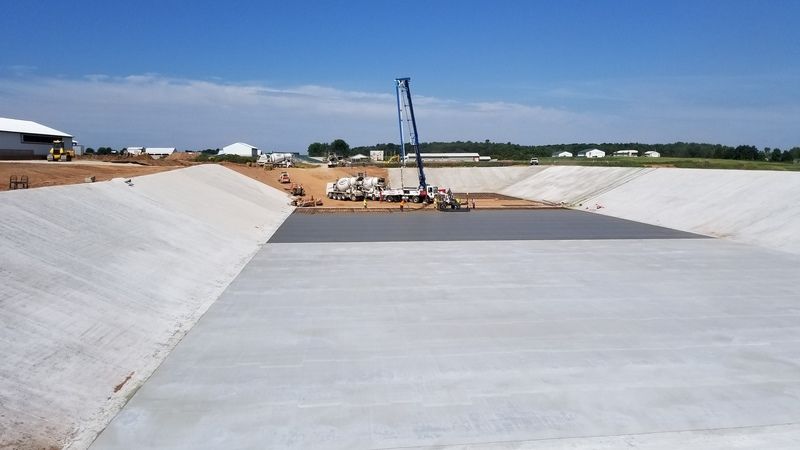15 million Gallon Manure Pit