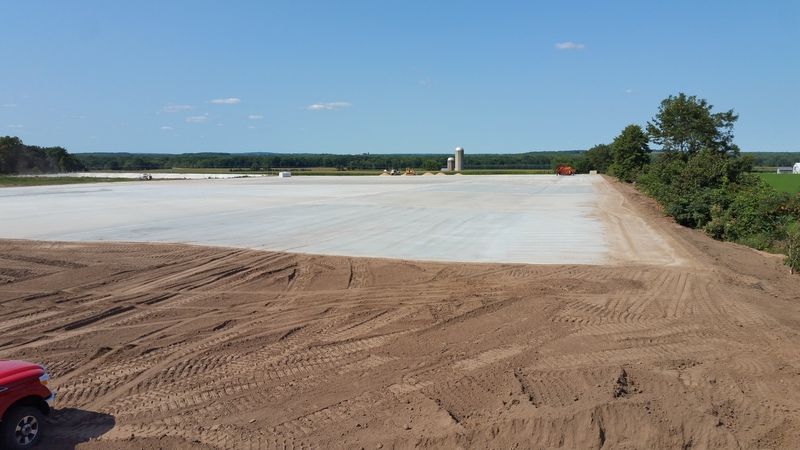 272,000 sq ft Bunker Flatwork