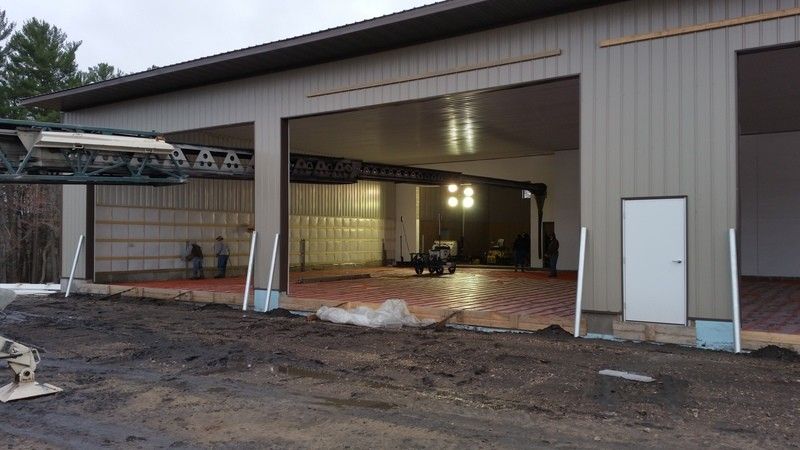 Screeding/Finish Storage Building
