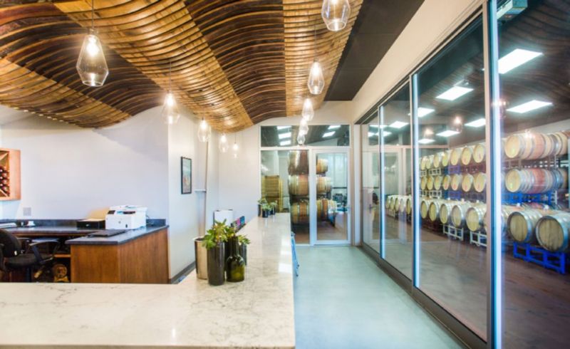 Dry Creek Winery Tasting & Barrel Room
