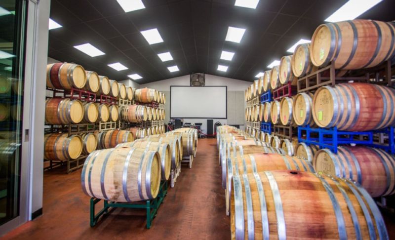 Dry Creek Winery Tasting & Barrel Room