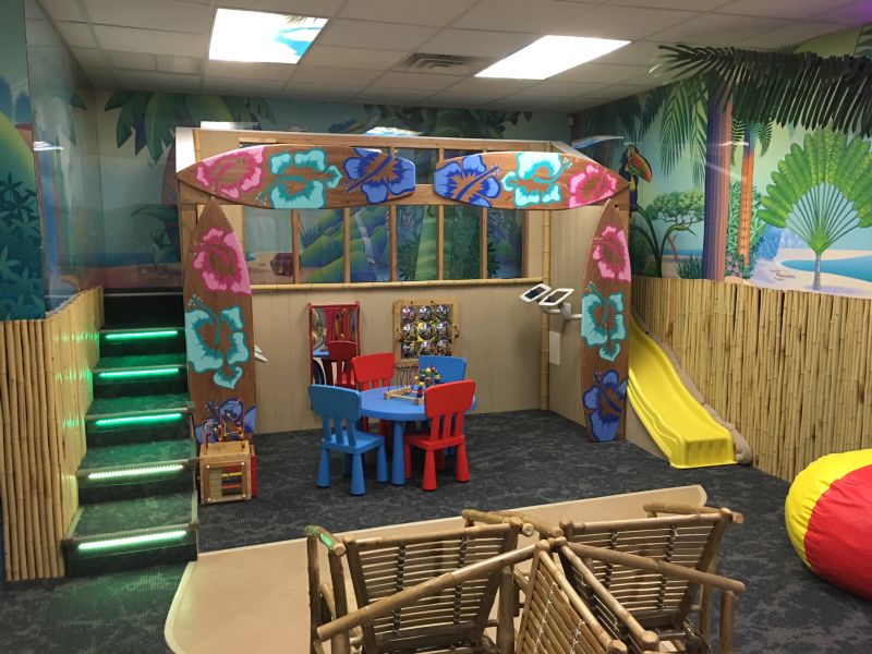 Waiting room at children's Dentist