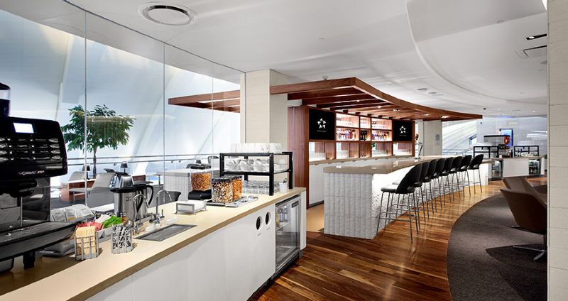 Star Alliance Lounge at Los Angeles International Airport