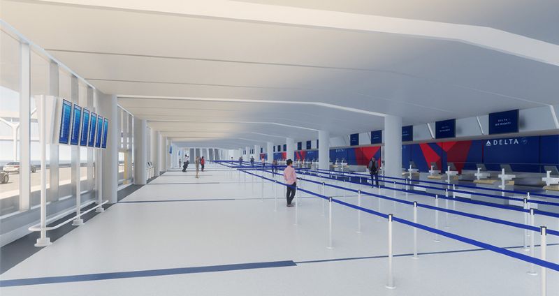 Terminal 2 & 3 Modernization Project at Los Angeles Internationa