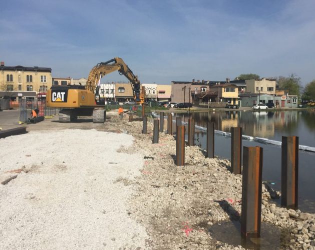 Fowler Lake Boardwalk and Parking Lot Reconstruction by in Oconomowoc