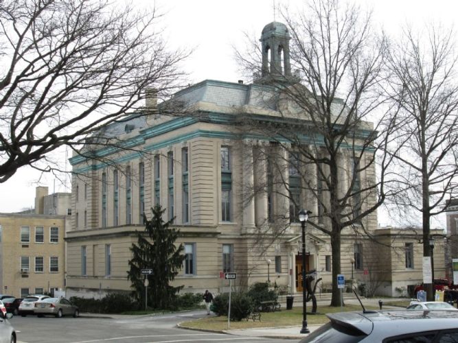 Ferguson Library by Kronenberger & Sons Restoration, Inc. in Stamford