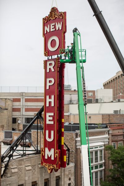 Orpheum Theatre Sign