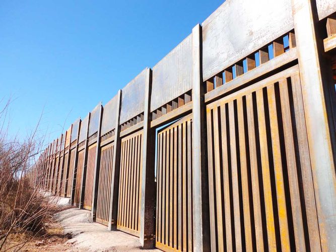 Border Fence Vehicle and Pedestrian Barrier Replacement