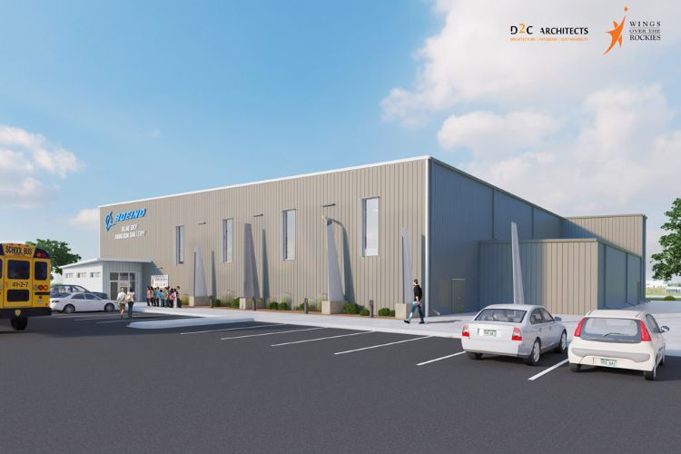  Design-Build Blue Sky Gallery Hangar