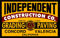 Logo of Independent Construction Co.