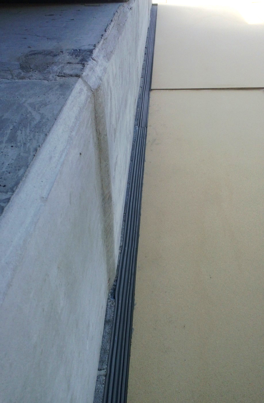 Expansion Joint - Parking Garage to Building Structure