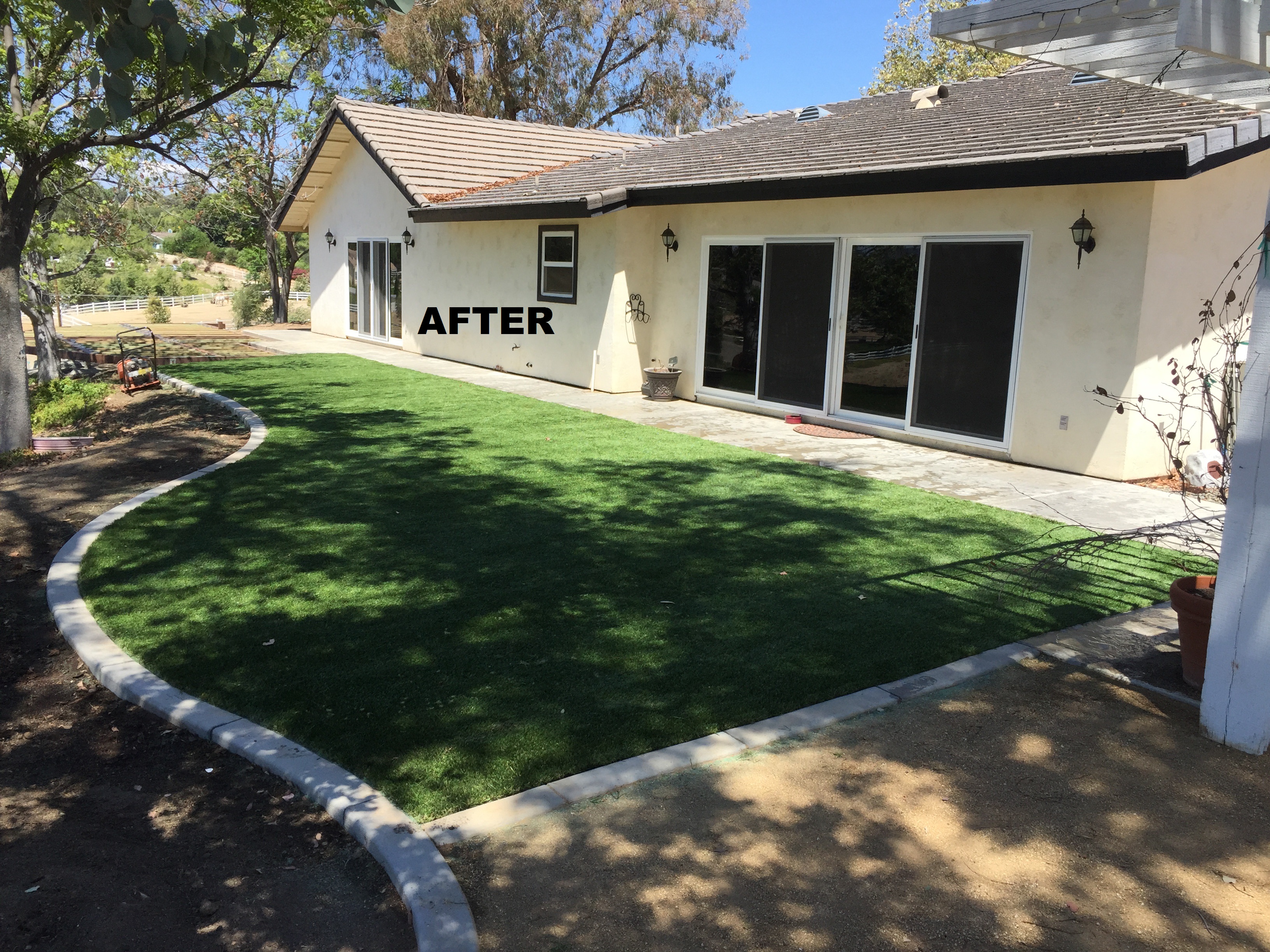 Yard Improvements & Deck in Temecula, CA.