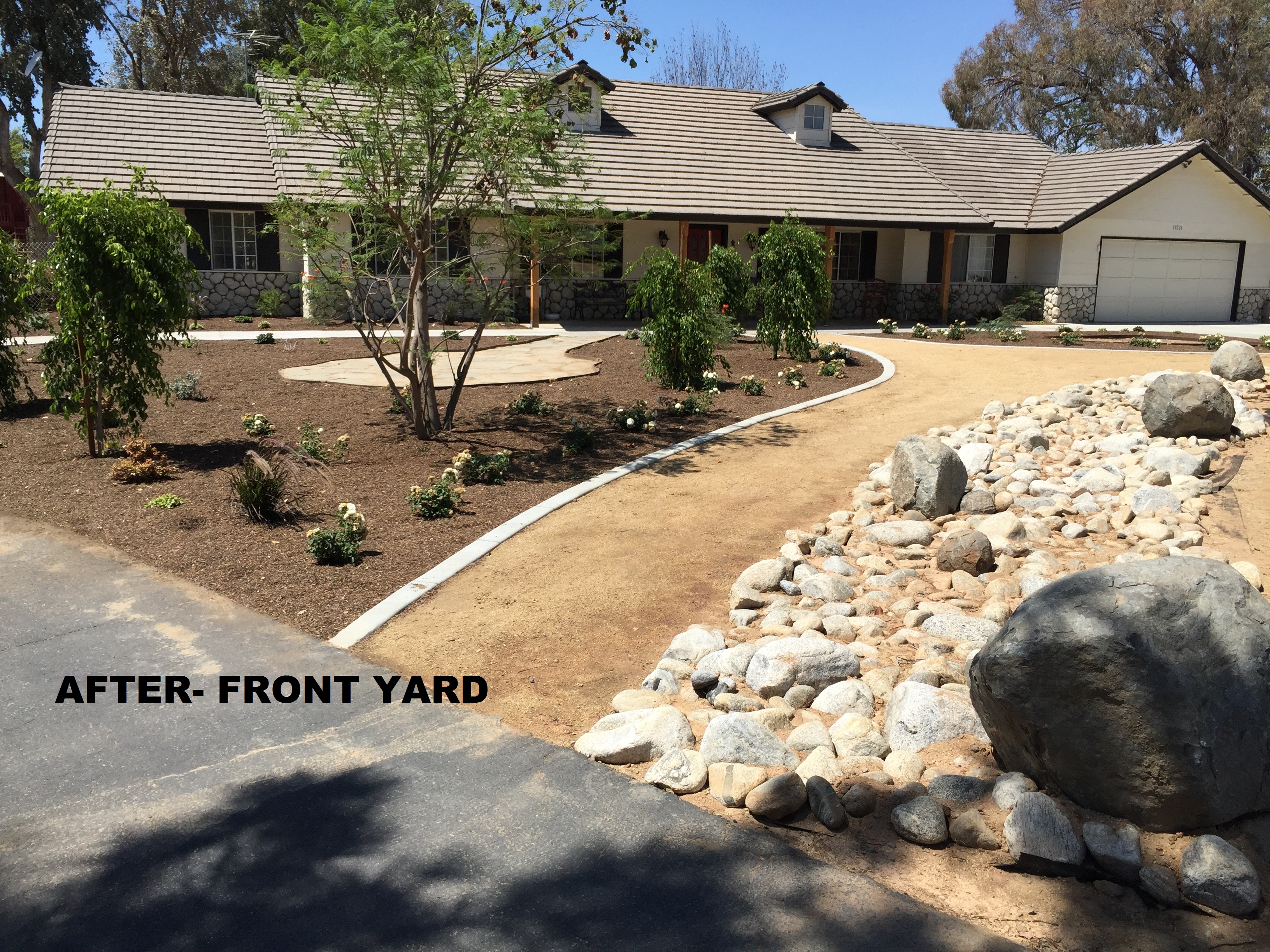 Yard Improvements & Deck in Temecula, CA.