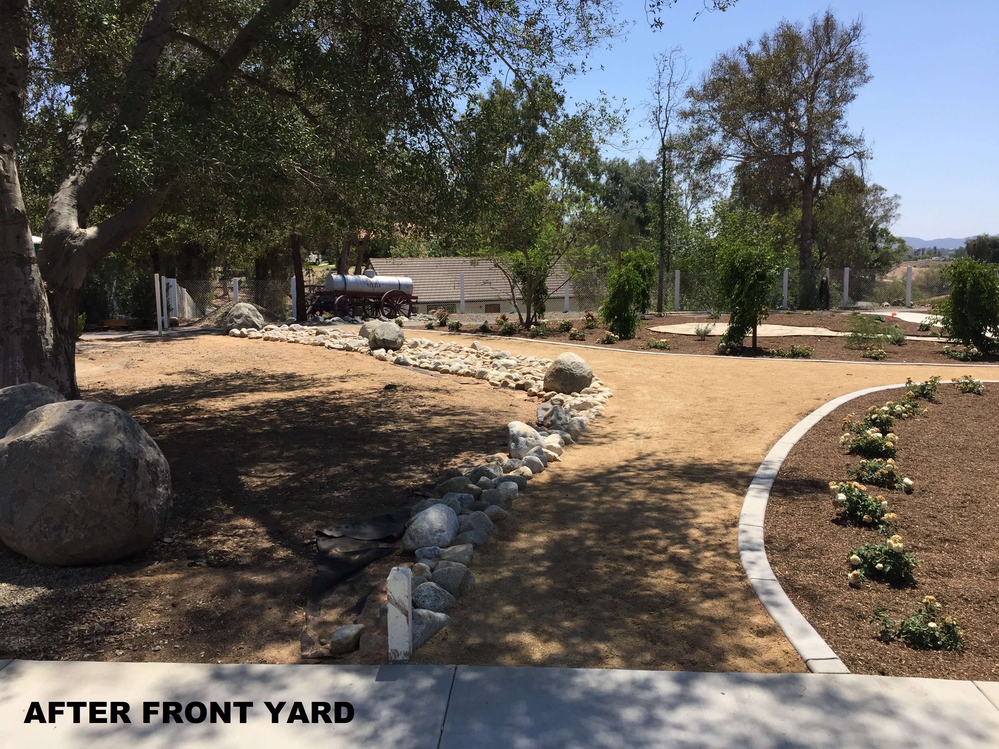 Yard Improvements & Deck in Temecula, CA.