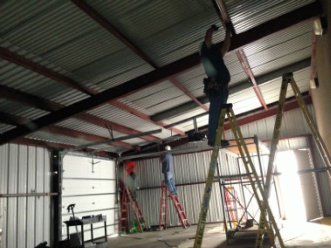 Warehouse Door Installation, Veterans Affairs Medical Center