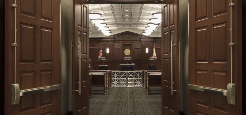 Fourth District Court of Appeal, New Courthouse and Parking Gara