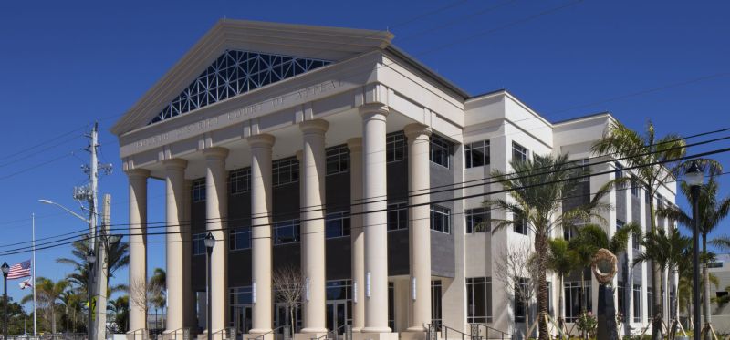 Fourth District Court of Appeal, New Courthouse and Parking Gara