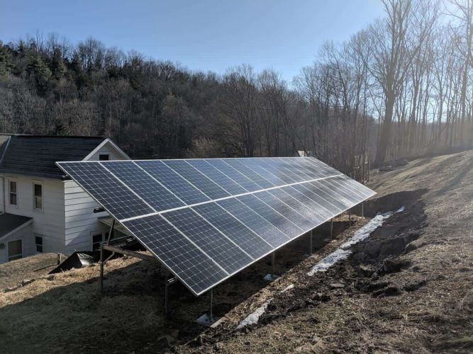 11.68 Kw Residential Solar Ground Mount