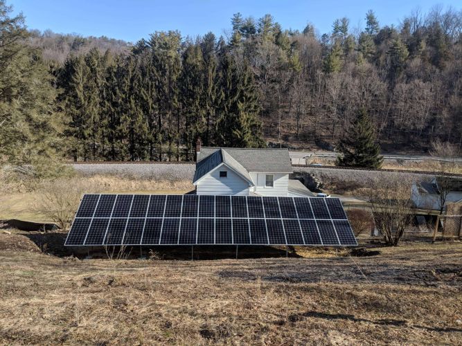 11.68 Kw Residential Solar Ground Mount