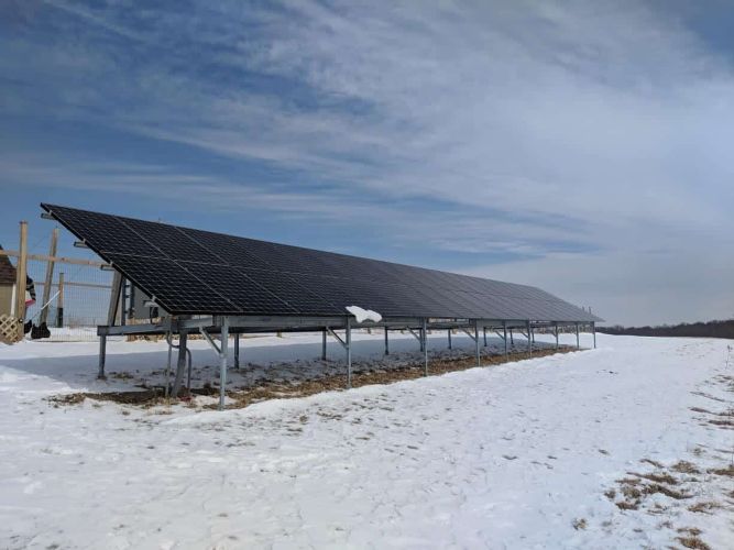 13.2 Kw Residential Solar Ground Mount