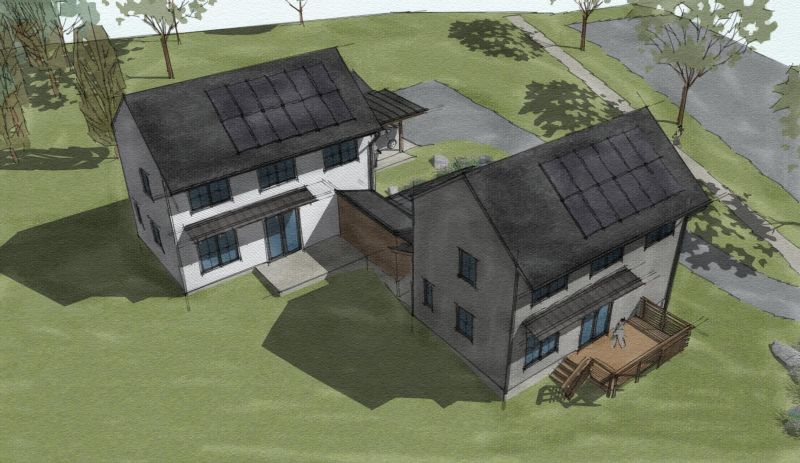 13.2 Kw Residential Solar System Scclt Greenbuild Duplex