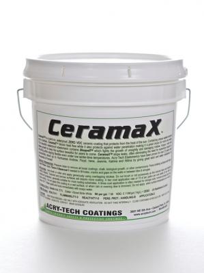 CeramaX Heat Reflective Waterproof Coating 1 Gallon - Acry-Tech Coatings