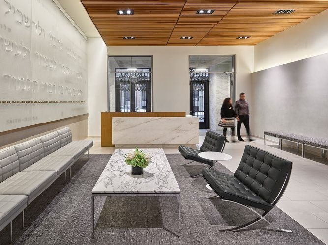 Park Avenue Synagogue: Millwork