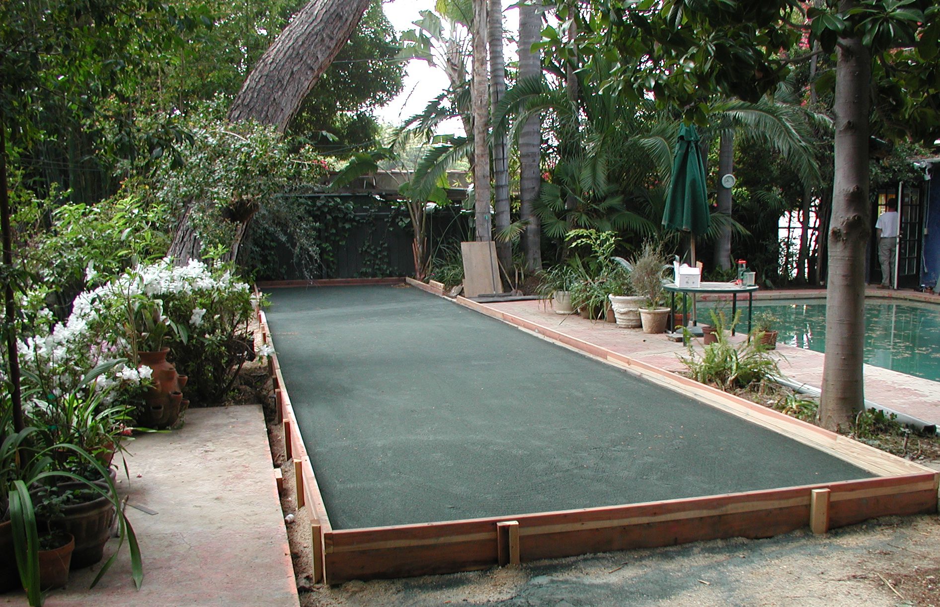 Bocce Ball Court at Private Residence 