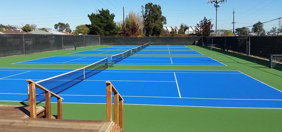 Millbrae Raquet Club Tennis Courts