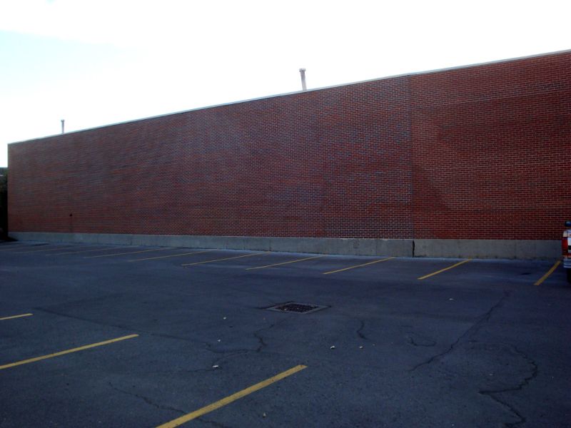 Pressure Washing to Remove Graffiti