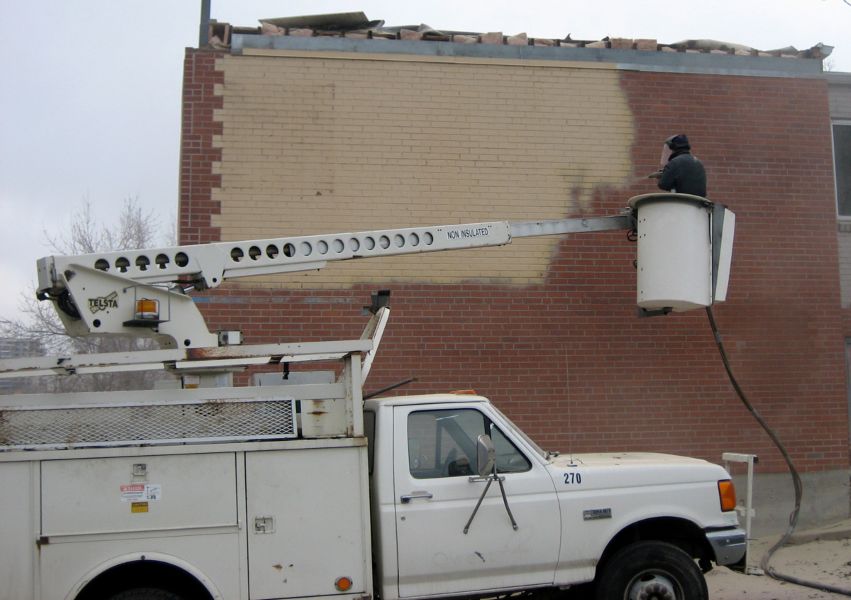 Red Brick Restoration in Denver