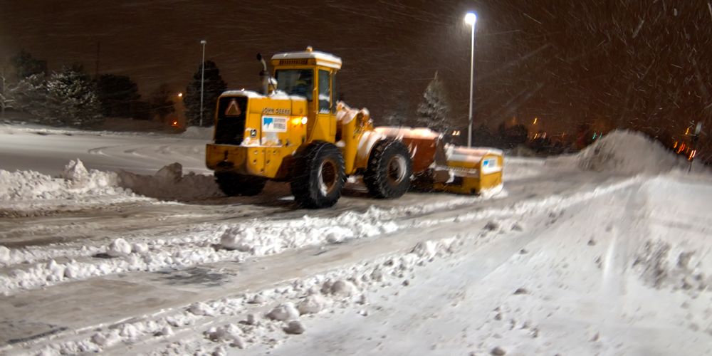 Commercial Large-Scale Snow Plowing & Removal