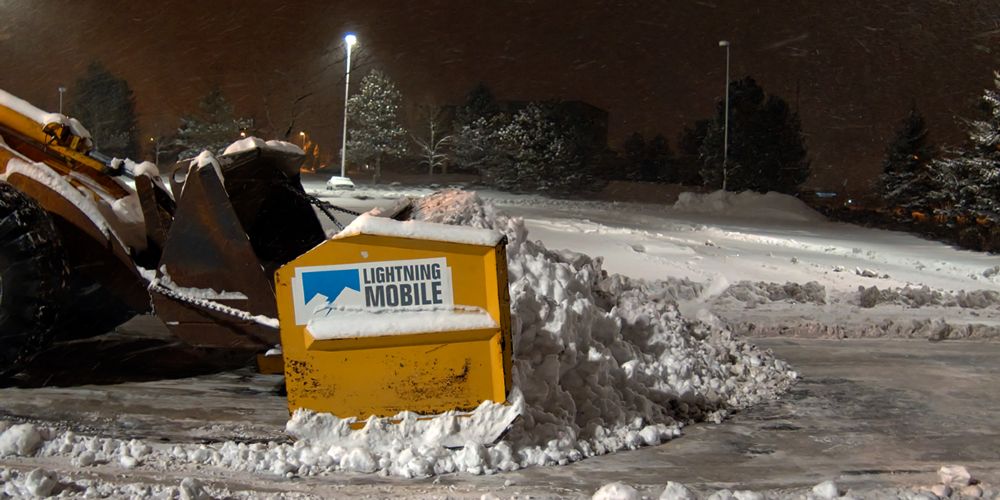 Commercial Large-Scale Snow Plowing & Removal