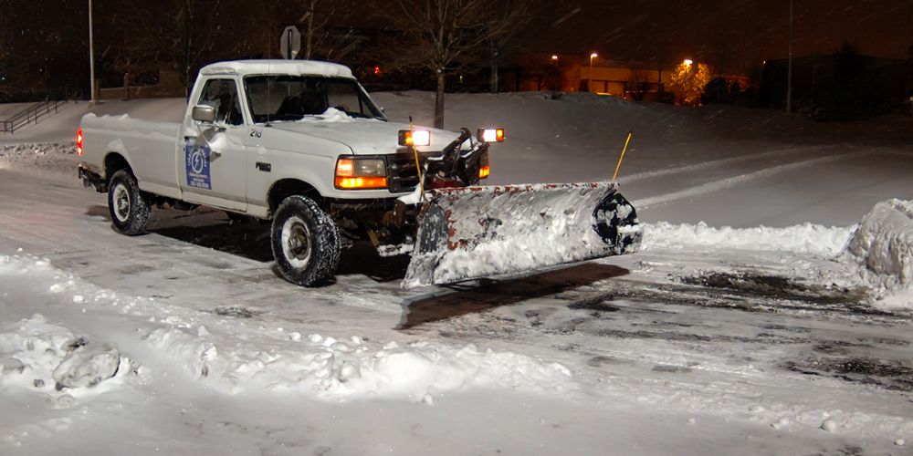 Commercial Large-Scale Snow Plowing & Removal
