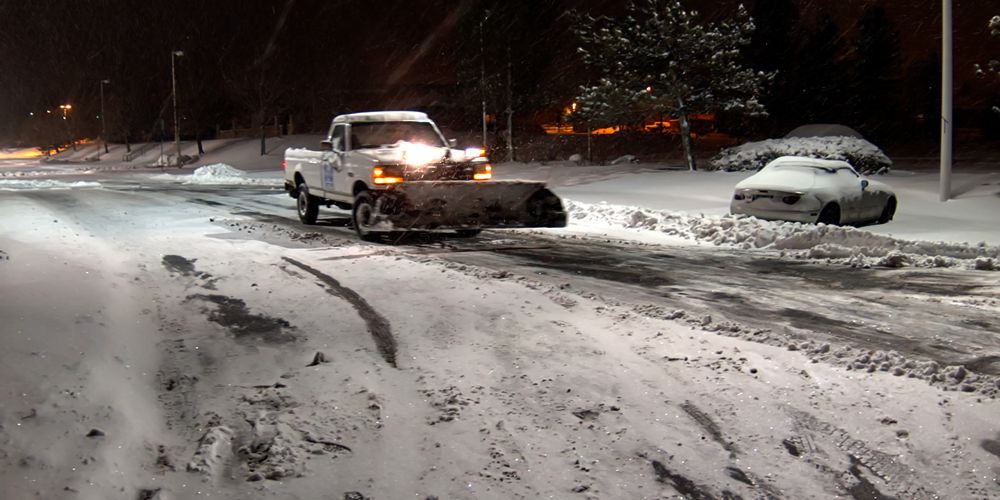 Commercial Large-Scale Snow Plowing & Removal