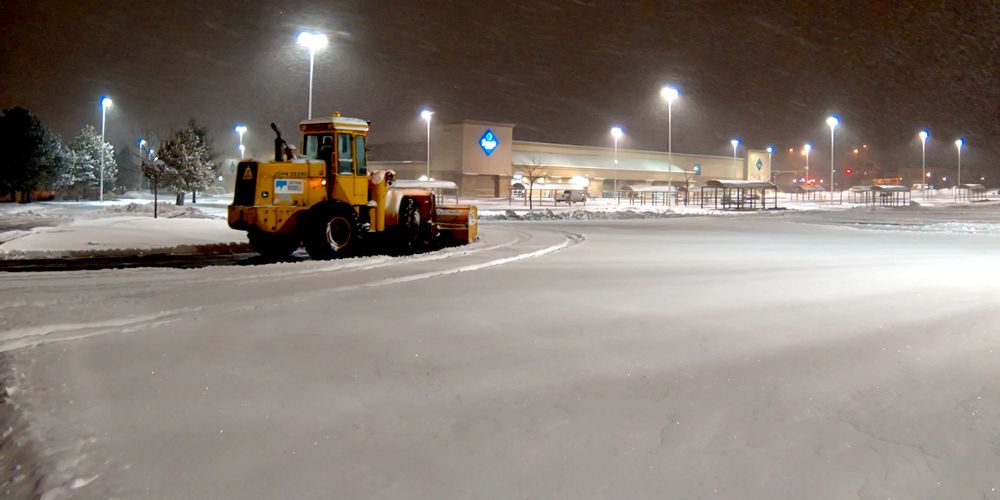 Commercial Large-Scale Snow Plowing & Removal