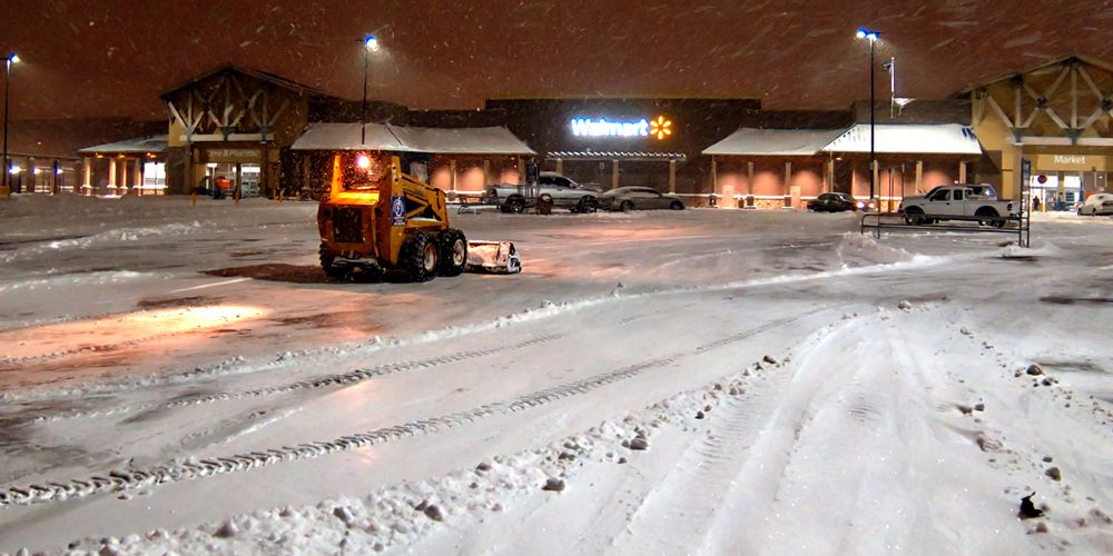 Commercial Large-Scale Snow Plowing & Removal