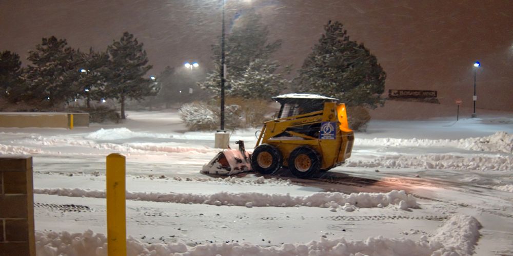 Commercial Large-Scale Snow Plowing & Removal
