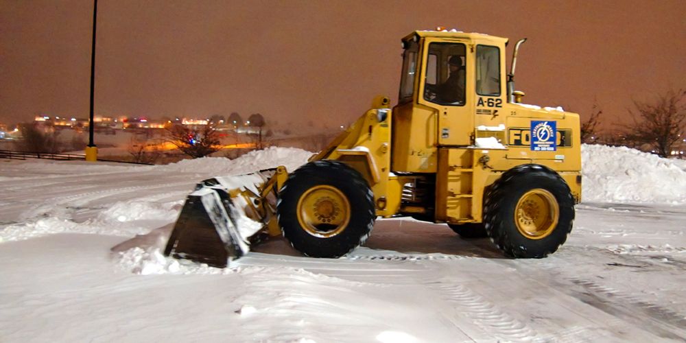 Commercial Large-Scale Snow Plowing & Removal