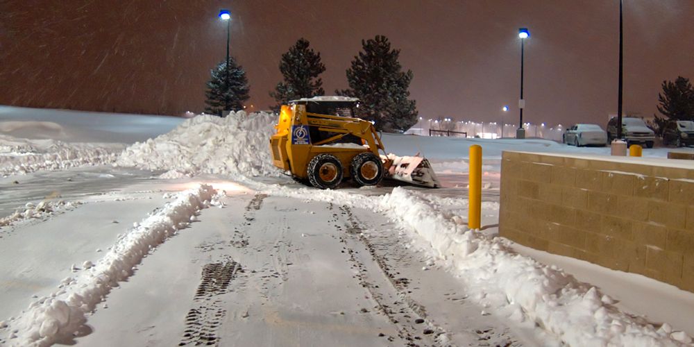 Commercial Large-Scale Snow Plowing & Removal