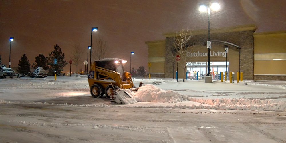 Commercial Large-Scale Snow Plowing & Removal